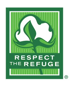 respect refuge cotton logo